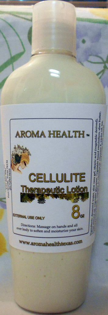 Cellulite Lotion Natural Skincare - Aroma Health Texas