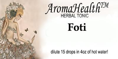 Foti Herbal Longevity Tonic - Aroma Health Texas