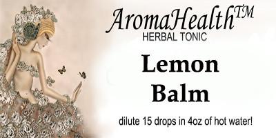 Lemon Balm, Herbal Longevity Tonic
